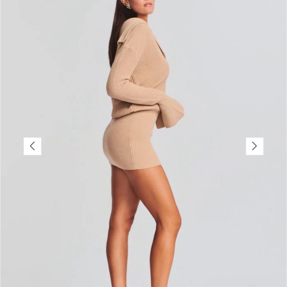 Seroya Katana Mini Sweater Dress (NWT) - Picture 4 of 6